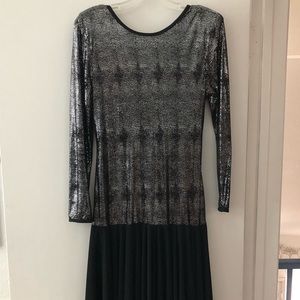 Janine of London vintage faux snake dress.